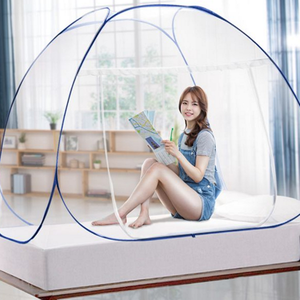 초간단 원터치 모기장 캐노피 텐트 모기장 캠핑용 여름 대형 - 상품 이미지