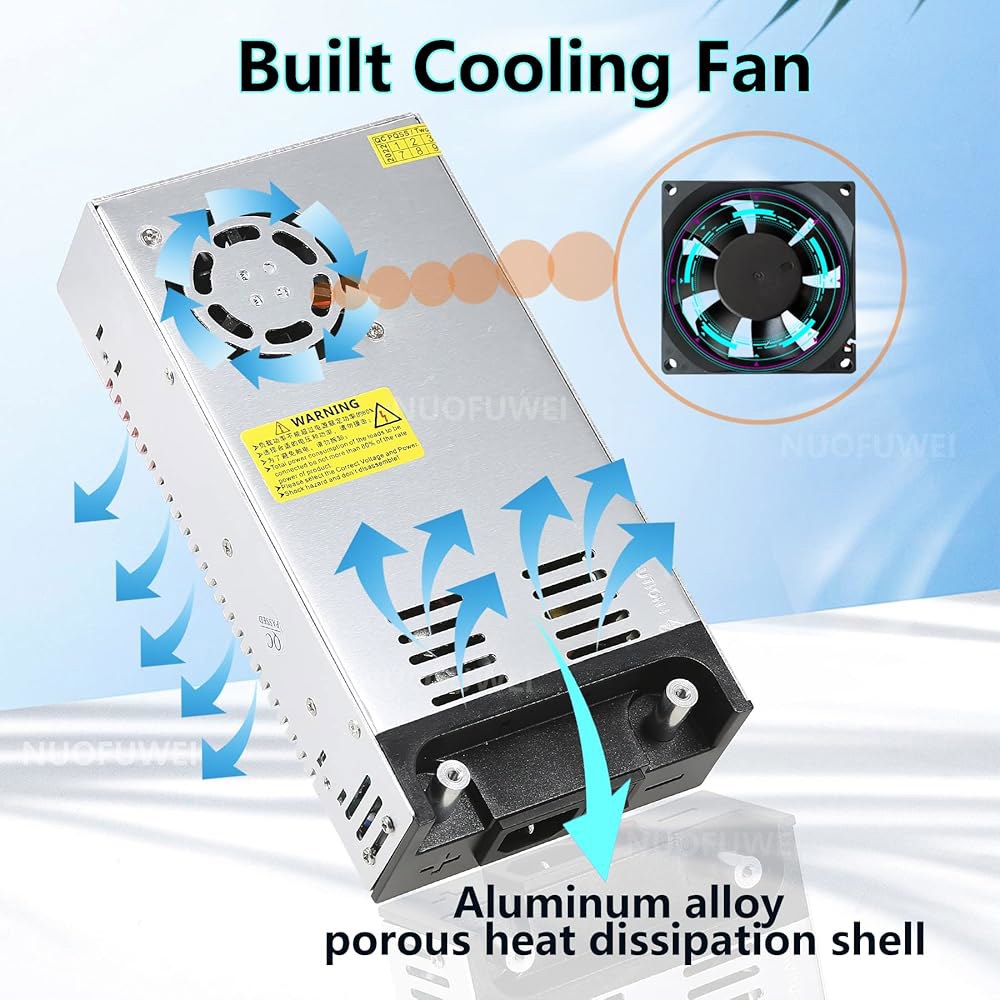 25A 600W 스위칭 전원 공급 변압기 AC 장치용 DC 24v 기타 스테레오 110V 장치 어댑터 및 카메라 보안 자동차 CCTV 모니터 컨버터 - 잭 24V 윈치 - 상세 이미지 3