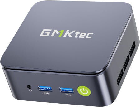 [해외]GMKtec 미니 PC Ryzen 5 3500U 1TB NVMe SSD 16GB DDR4 2.5GbE NIC LAN 사무실 가정용 데스크톱 Ryzen 5 3500U R5 3