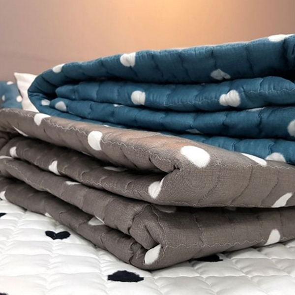 사계절 순면 침대 패드 겨울 누빔 침대 패드 싱글 슈퍼