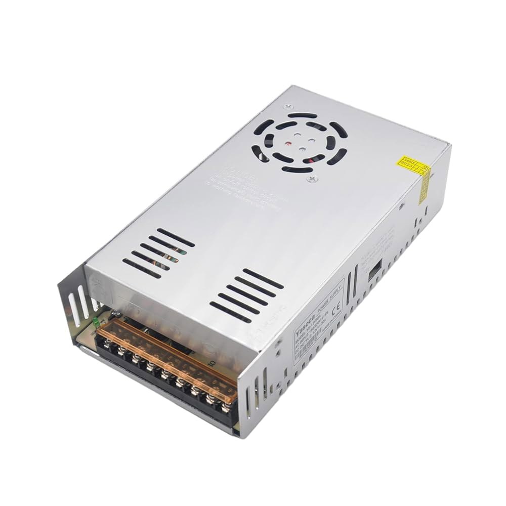 Yasoca 12v 30a 전원 공급 출력 장치, CCTV 스트립 110-240V 12v30a 360W AC 범용 조절 컨버터 카메라 컴퓨터 및 LED 변압기 to 조명, 프로젝트 - 상품 이미지