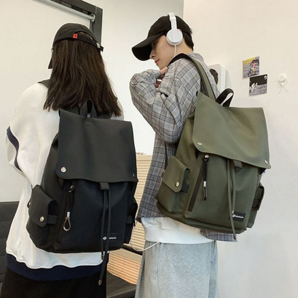 일상용 남녀공용 백팩 노트북 코팅 옥스포드 백팩 학생 커플 - 상품 이미지