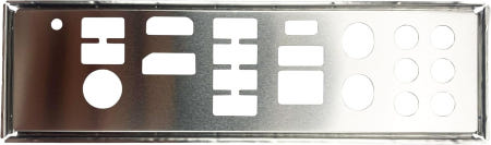 BestParts [해외]MSI Z590-A PRO WiFi 마더보드/Z690-A 마더보드용 베스트파츠 IO 실드 백플레이트 섀시 베젤 교체