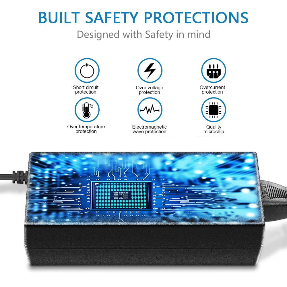 3A 72W AC/DC 어댑터, 6팩 2.3A CCTV 카메라 2.7A 플러그 3amp LCD 3D 프린터 DC 변압기 AC 2.5A 컨버터 모니터용 LED 스트립 24V 조명 - 상세 이미지 3