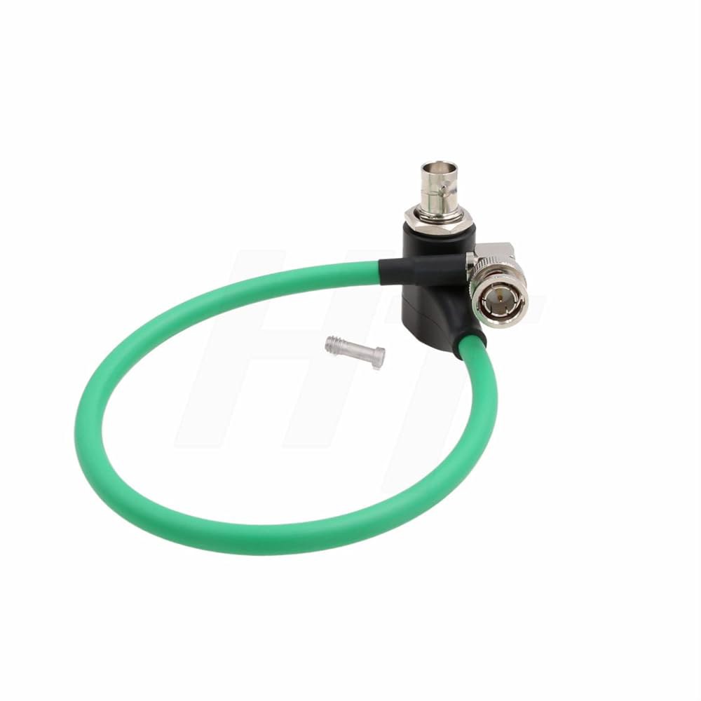 HangTon 12G 3G HD SDI 회로 30cm (그린 케이블 직각 카메라 BNC 알렉사 서지 모니터 아토모스 보호 프로텍터 레드 코모도 앵글) 과전압 블랙매직 - 상세 이미지 3
