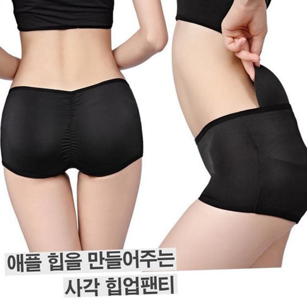 탈부착 여성 보정 팬티 내장 여성 힙업 팬티 스판덱스 나일론 - 상품 이미지