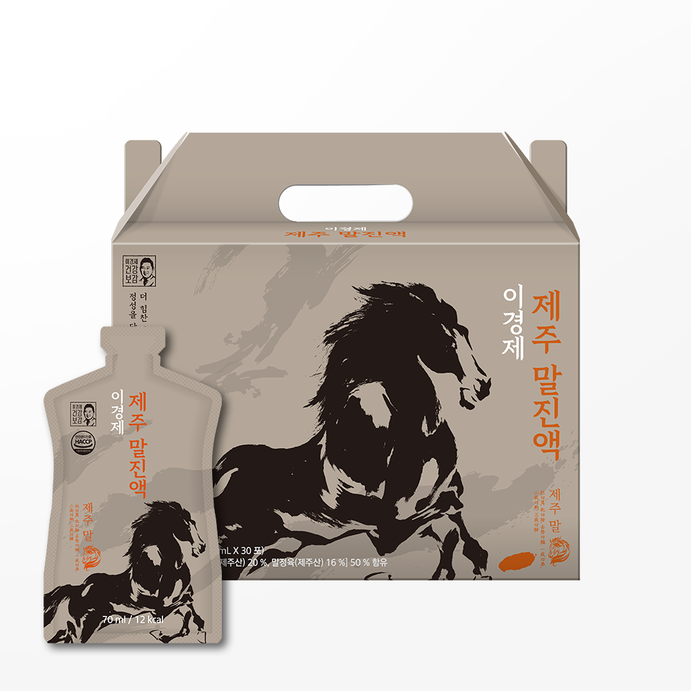 래오이경제 제주 말진액 말뼈 엑기스 진액 즙 70ml, 30포, 1개 - 상세 이미지 2