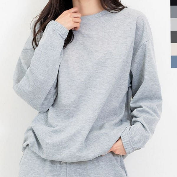 루즈핏 여성 맨투맨