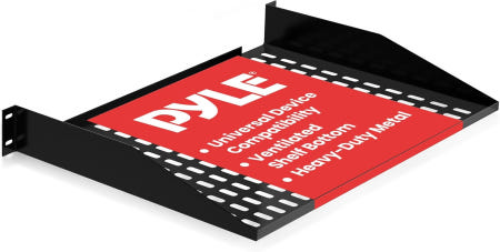 [해외]19인치 2U 서버 공기 순환을 위한 통풍 선반 캔틸레버 벽걸이 범용 장치 캐비닛 컴퓨터 케이스 장착 트레이 블랙(PLRSTN22U) 1대 2U Shelf Single Pa