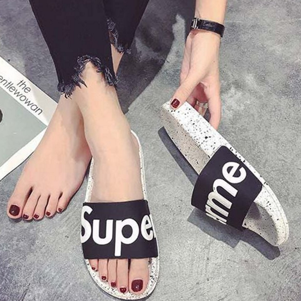 데 여자 사무실 슬리퍼 편안한 여성용 슬리퍼 가벼운 여름 - 상품 이미지