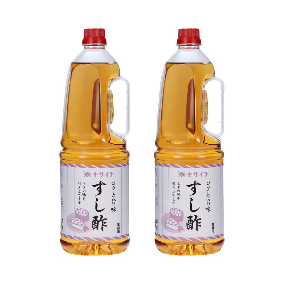 키사이치 업소용 코쿠와 우마미 초대리 식초(스시, 초밥) 1.8L, 2개 - 상품 이미지
