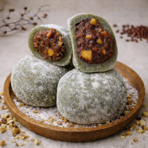 쫀득한 국산찹쌀 견과류 왕찹쌀떡 영양모찌 100g 20알 2kg 맛있게 먹은 솔직 후기 - 상품 이미지 1