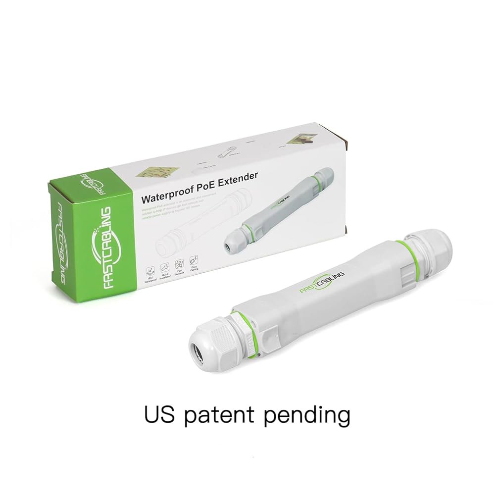 FASTCALBING IP 카메라용 방수 다이렉트 PoE 제한, 거리 브레이킹 리피터, 익스텐더, 플레이 100m PoE+, 802.3af/at/bt, IEEE 연장 이더넷 앤 - 상세 이미지 2