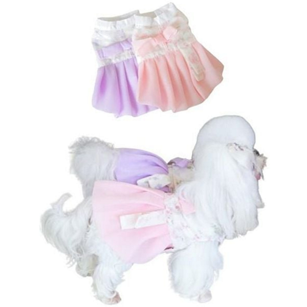 레이스 강아지 옷 반려동물 고양이 옷 애견 의류 - 상품 이미지
