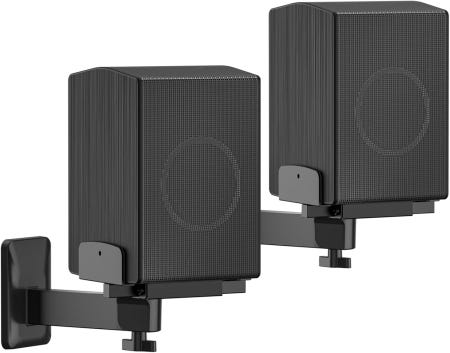 삼성 HW-Q 스피커용 스피커 월 마운트 - HW-Q990D/HW-Q990C/HW-QS700F/HW-Q800F/HW-Q900F/HW-Q600F WR 케이블 타이용 조절 가능한 듀얼