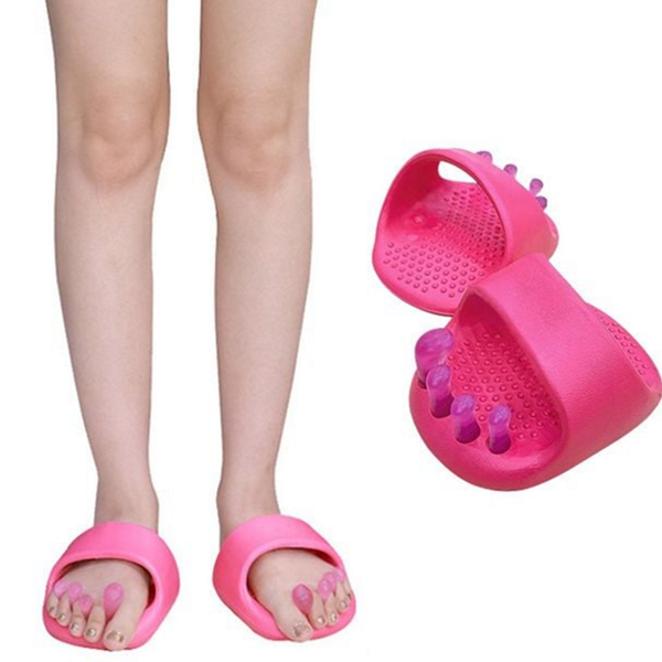 여성용 아치형 슬리퍼 족저 발가락 분리 슬리퍼 근막 - 상품 이미지