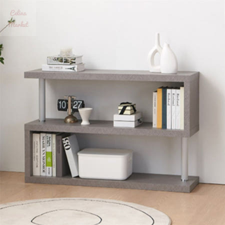 챌리나마켓 다용도 거실티비선반 2단책장 서재용책장