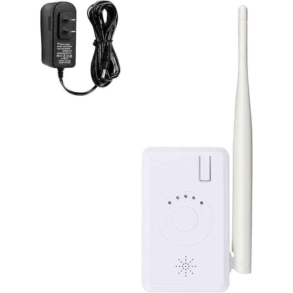 WiFi 리피터, 실내, 2.4Ghz, DC12V 전원 코드 White - 상품 이미지