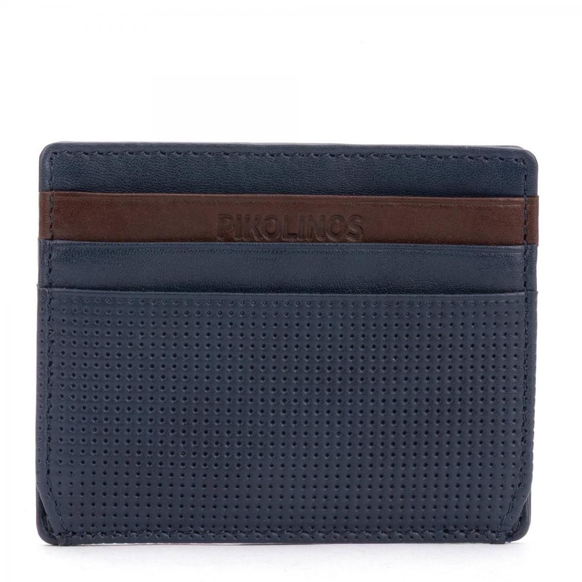 피콜리노스 베이직 심플 남성 네이비 카드지갑 MAC-W252C1 BLUE