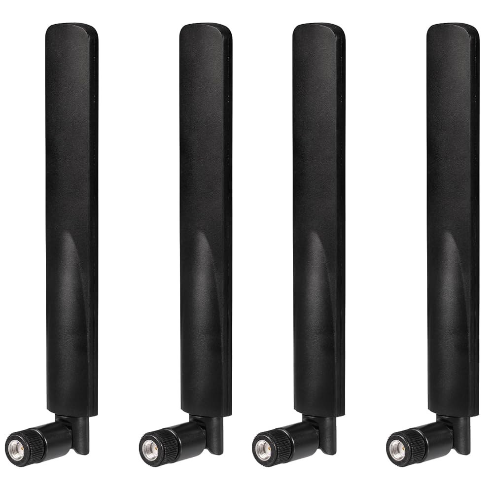 Superbat RP SMA 안테나 지향성 비디오 라우터 감시 모니터 무선 컴퓨터 Wi-Fi 데스크탑 카드 4팩 PCIe PC 보안 카메라 2-pack - 상품 이미지
