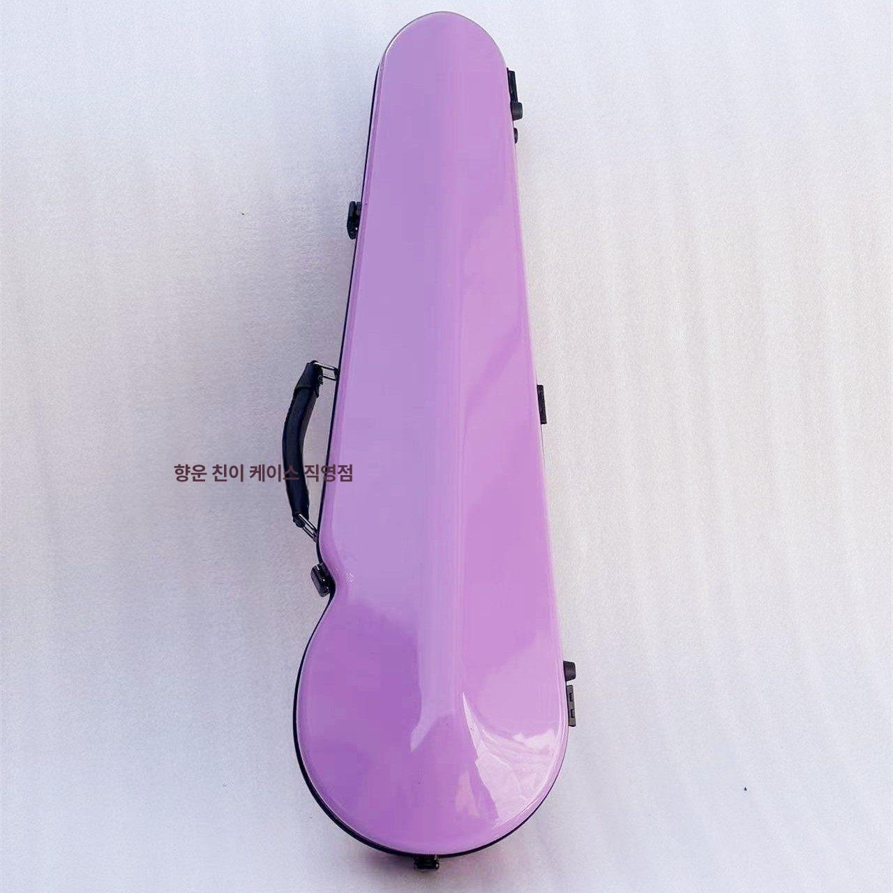 바이올린 사각 정리함 하드 잠금 백팩형 입문용 방수 바이올린 블랙 카본 패턴 4 4 특별 할인 - 상세 이미지 5