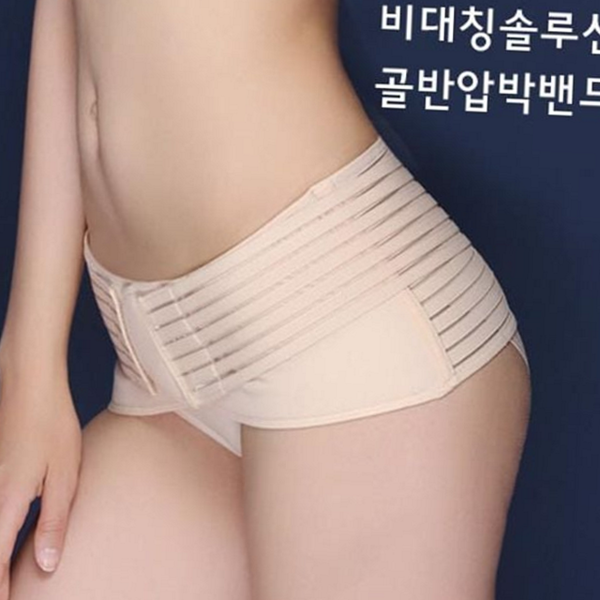 체형 여성 골반 보정 산후 골반 보정 압박밴드 데 - 상품 이미지
