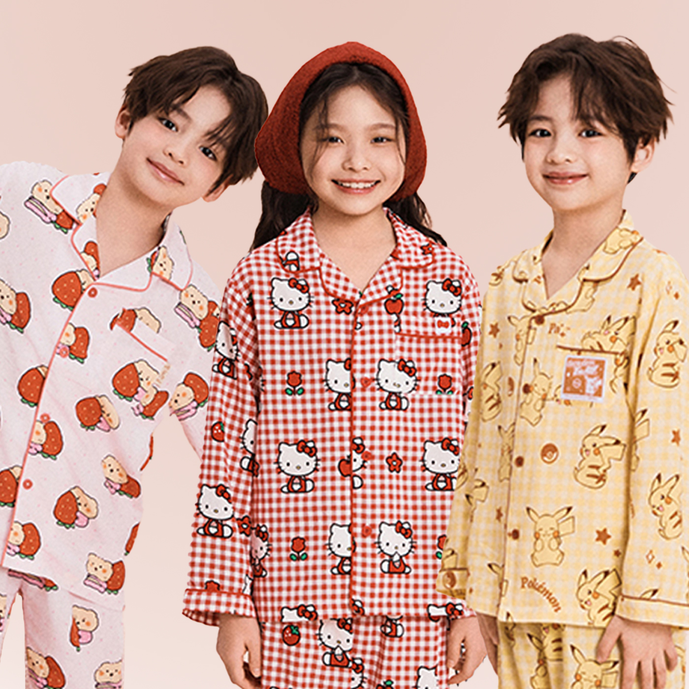 [당일출고] 스파오키즈 인기 콜라보 긴팔 파자마 모음 제품 이미지