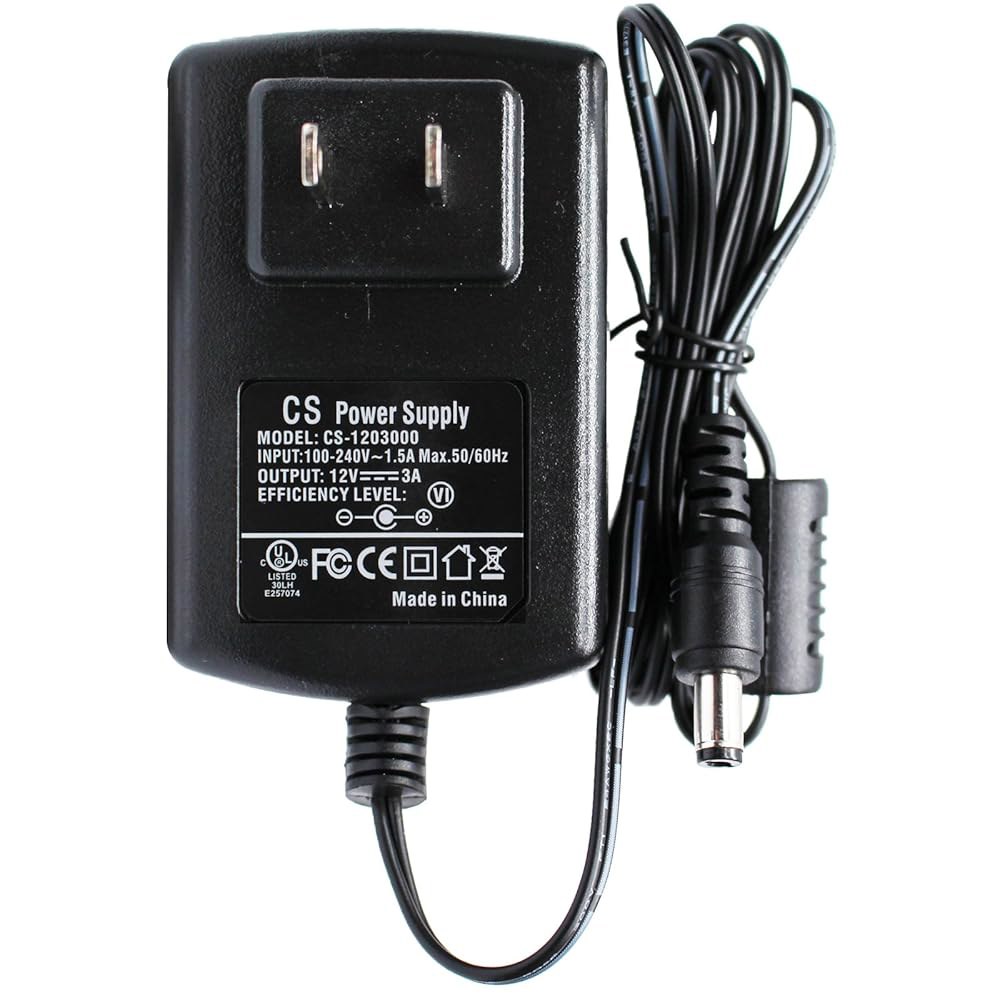 2팩 AC - DC 12V 전원 2.1mm 레벨 스트립, CCTV 카메라, 5.5mm 효율 공급 3A DVR 플러그 조명 장치 보안 LED VI - 상세 이미지 2