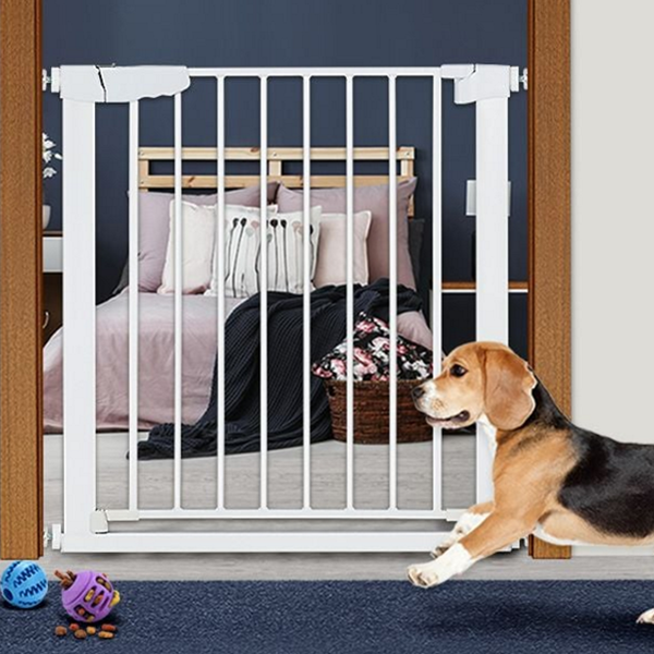 고양이 강아지 안전 문 실내문 반려동물 안전 문 애견 철제 - 상품 이미지