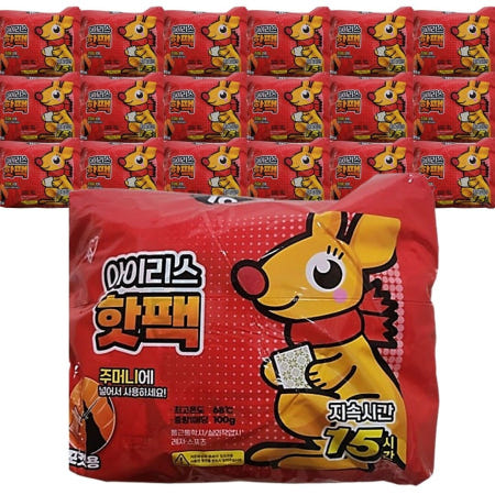 아이리스 포켓용 어린이 핫팩 100g 60개