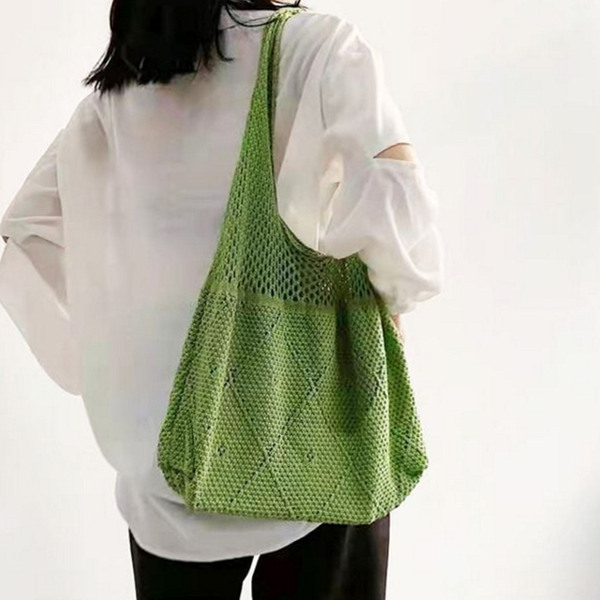 여성 비치 숄더백 휴가용 비치 그물 가방 여름 여행 - 상품 이미지