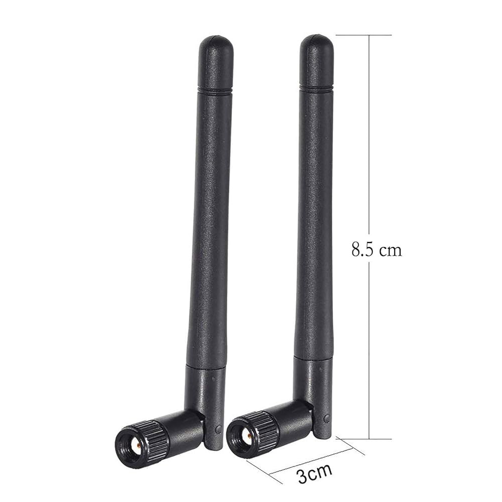 듀얼 밴드 Wi-Fi 2.4GHz 5GHz 카메라 비디오 MIMO 라우터 수 보안 감시용 (10팩) 네트워크 안테나 3dBi 5.8GHz IP RP-SMA 카드 무선 어댑터 USB - 상세 이미지 2
