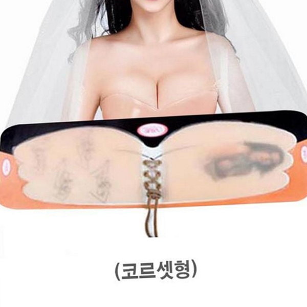 웨딩 여성 누브라 볼륨 코르셋 웨딩 코르셋형 드레스 수영복 - 상품 이미지