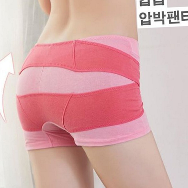 힙업 여성 보정 팬티 리프팅 여성 드로즈 팬티 편안한 기능성 - 상품 이미지