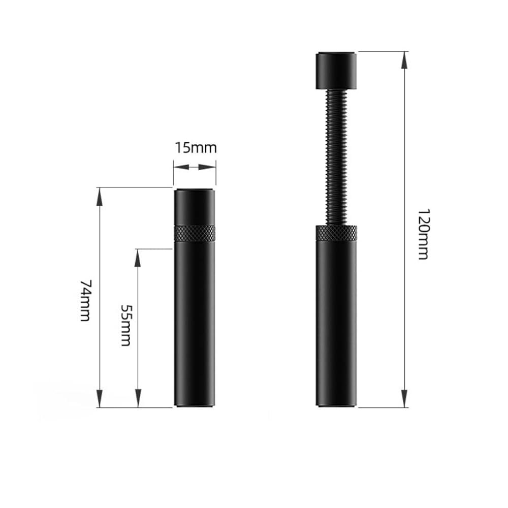 그래픽 카드 GPU 브레이스 지지대, 비디오 처짐 홀더 브래킷, 스탠드(L, 74-120mm) Black-L - 상세 이미지 2
