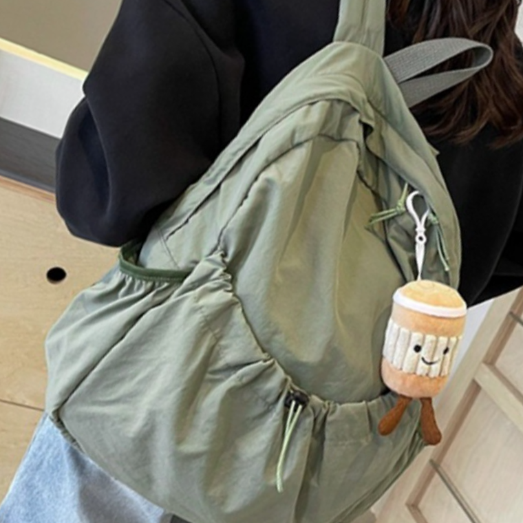 가벼운 데일리 출근용 학생용 바스락 캐주얼 백팩 - 상품 이미지