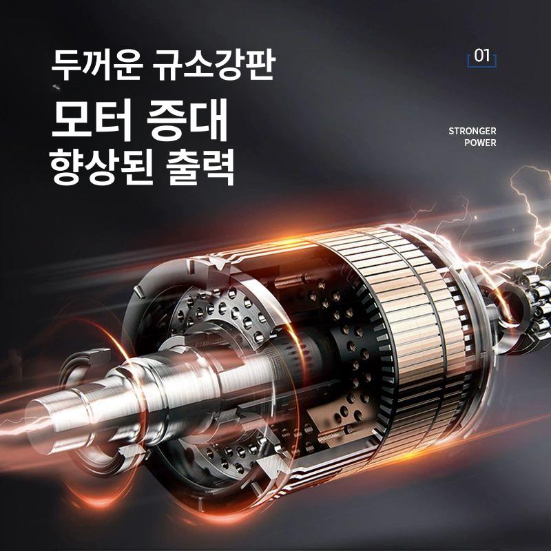 고압 세차기 분사기 워터건 유선 세차 키트 호스 가정용 릴 3.5kW 210압력 15m - 상세 이미지 3