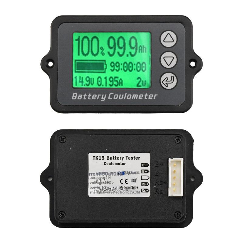 전압 차량용 배터리 잔량 표시 모니터 DIY 매립형 80v 100a - 상세 이미지 3