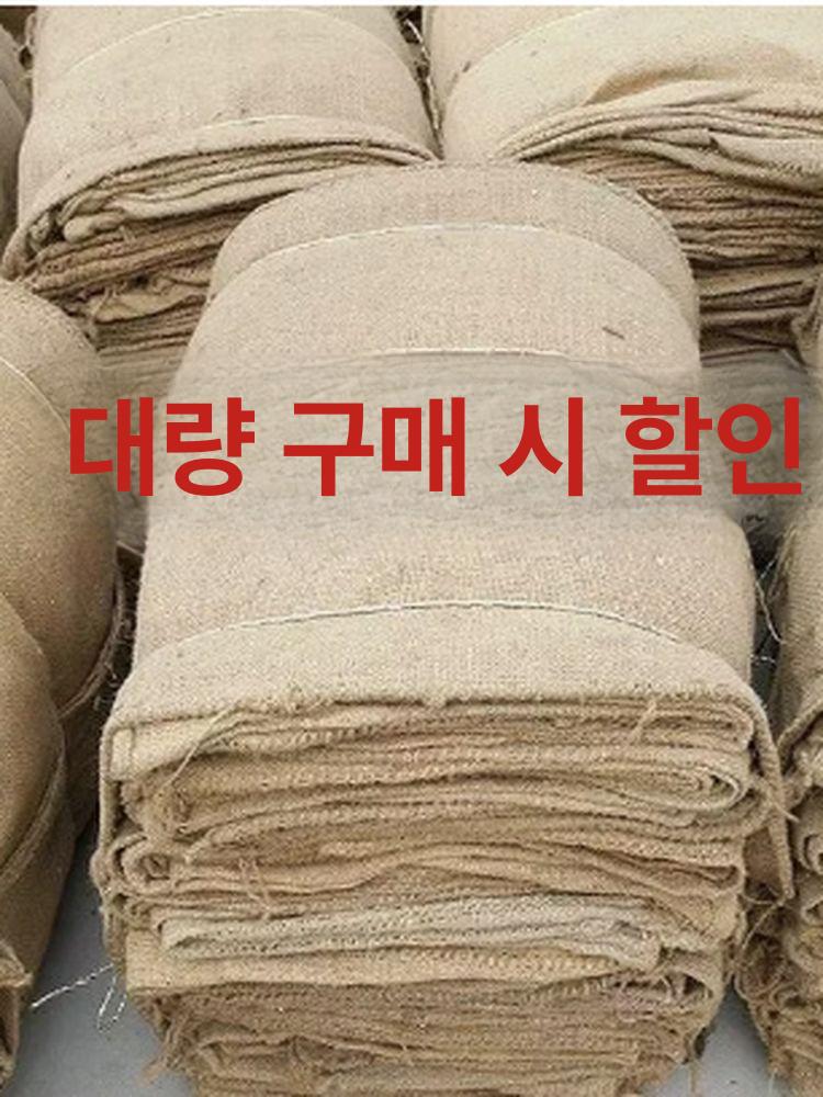 곡식 쌀 가마니 공예품 자루 포대 가마 전통 분말기 두꺼운 40x60cm - 상세 이미지 2