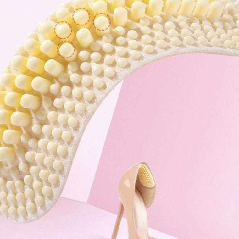 실발이헐거울때 실리콘 신발 뒤꿈치 패드 스킨2mm 스킨5mm 블랙2mm - 상품 이미지