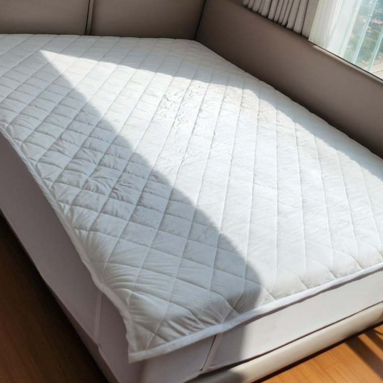 극세사 따뜻한 장모 단모 극세사 매트리스 밴딩 커버 패드