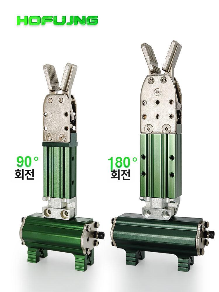 취출로봇집게 사출 부품 파츠 코딩 공압 센서 클립 척그리퍼 클램프 조작기 내치형 - 상세 이미지 4