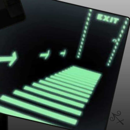 캔캔토토 형광색 야광 테이프 축광 테이프 50mm x 10M 반사스티커 안전라인
