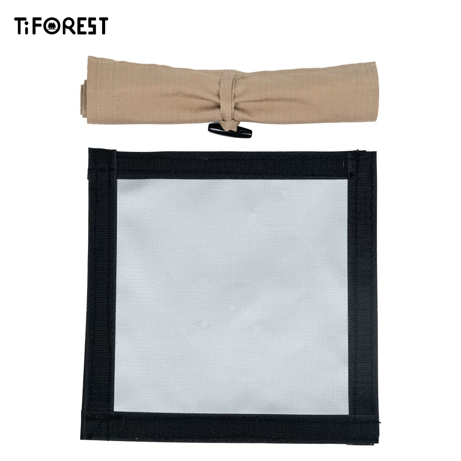 화목난로 홀잭 연통 구멍 브라켓 덮개 텐트 커버 10cm 플러그 카키 면직물 천 키트 - 상세 이미지 5