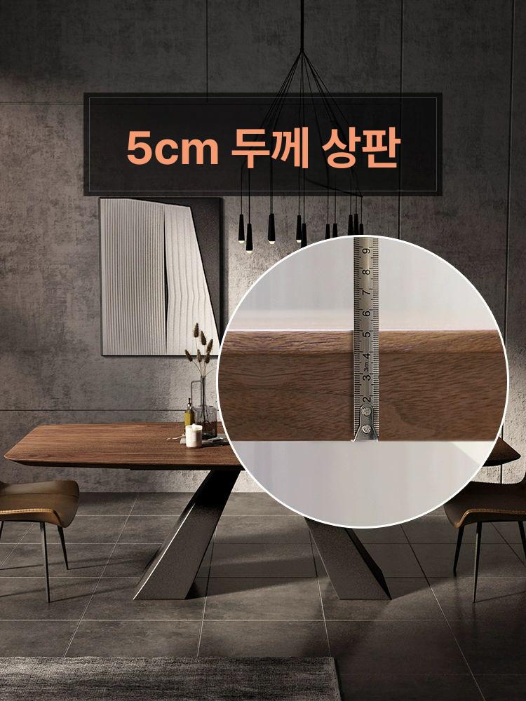 회의실 테이블 상담실 테이블 카페 오피스 단체석 미팅 회의책상 - 상세 이미지 4