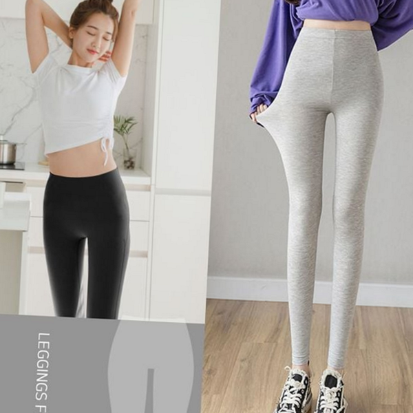 탄력 여자 레깅스 힙업 여성 레깅스 9부 트레이닝 팬츠 데 - 상품 이미지