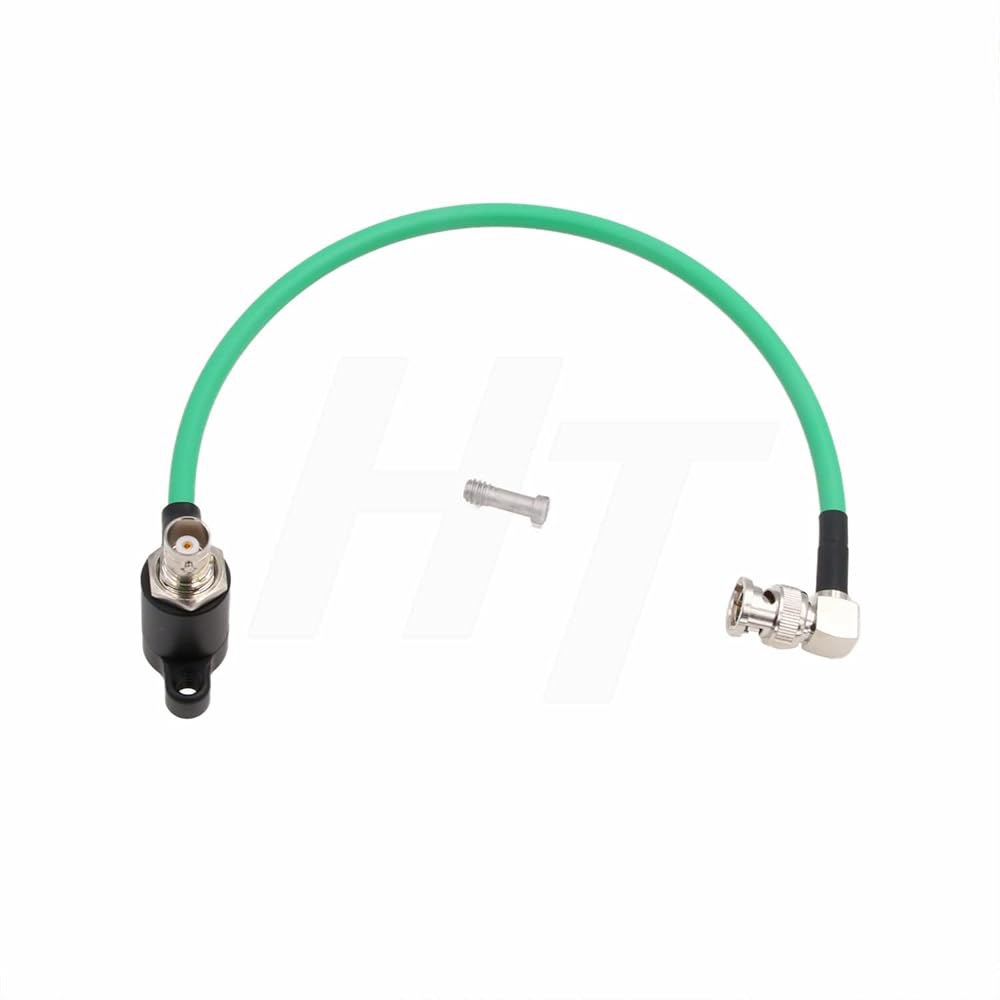 HangTon 12G 3G HD SDI 회로 30cm (그린 케이블 직각 카메라 BNC 알렉사 서지 모니터 아토모스 보호 프로텍터 레드 코모도 앵글) 과전압 블랙매직 - 상품 이미지