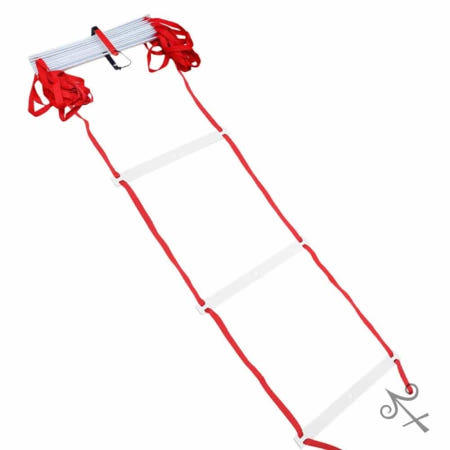 [컬레웨이브OEM]캔캔토토 KXO-A246 훈련 연습용 사다리 6m 체육접시콘 훈련도구