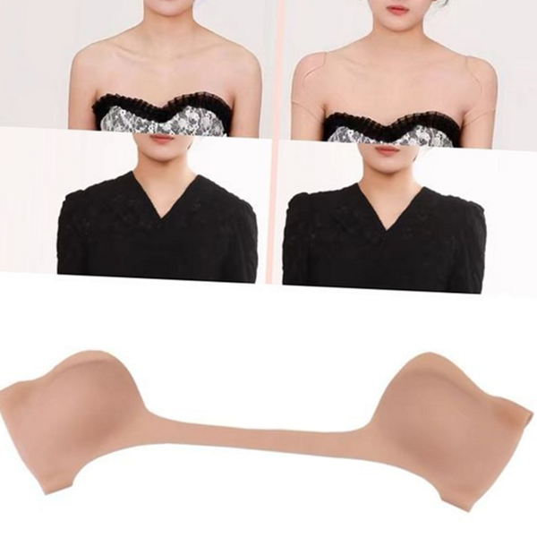 어좁이 어깨 보정 패드 남성 실리콘 어깨 패드 어깨뽕 남자 - 상품 이미지