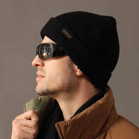 ACHAN Partner Manufacturer 보온착용 남자 숏비니 와치캡 겨울 방한 니트 수면 모자